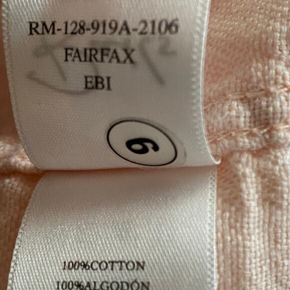 Rails Fairfax Button Down Short Sleeve Shirt Mens L Pink Cotton Casual - Picture 13 of 13